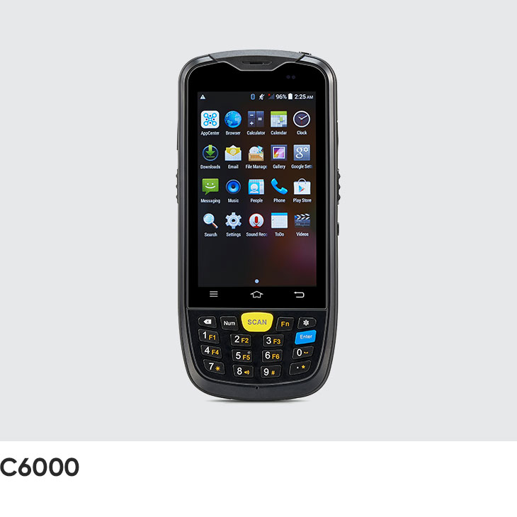 Chainway C6000系列安卓手持終端|RFID手持終端|條碼掃描器|4G手持終端-深圳成為